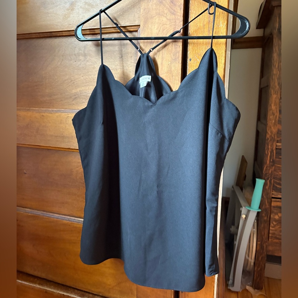 J. Crew Black Camisole Top